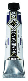 Rembrandt Acrylverf tube 40 ml nr. 570 Phtaloblauw