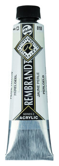 Rembrandt Acrylverf tube 40 ml nr. 818 Parelgeel