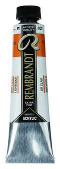 Rembrandt Acrylverf tube 40 ml nr. 802 Licht goud