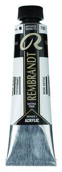 Rembrandt Acrylverf tube 40 ml nr. 735 Oxydzwart