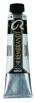 Rembrandt Acrylverf tube 40 ml nr. 701 Ivoorzwart