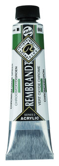 Rembrandt Acrylverf tube 40 ml nr. 668 Chroomoxydgroen