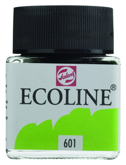 Ecoline Vloeibare waterverf flacon 30ml 601 Lichtgroen