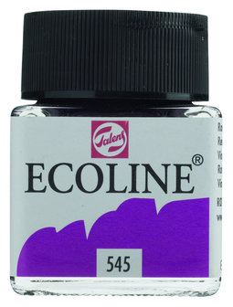 Ecoline Vloeibare waterverf flacon 30ml 545 Roodviolet