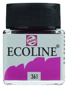 Ecoline Vloeibare waterverf flacon 30ml 361 Lichtroze