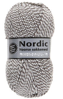 LY  Nordic  004  Bruin/Wit 