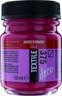 Amsterdam Deco Textiel 50 ml Flacon 375 Bordeaux