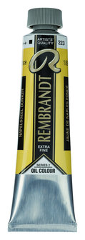 Rembrandt Olieverf tube 40 ml  223 Napelsgeel Donker