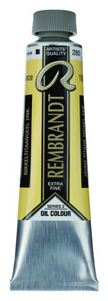 Rembrandt Olieverf tube 40 ml  280 NikkelTitaanGeel Donker