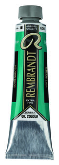 Rembrandt Olieverf tube 40 ml  650 SevresGroen (Verde de Sevres)