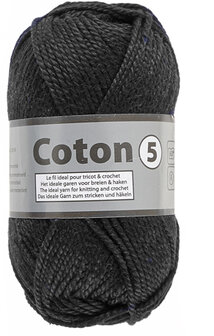LY Coton 5 001 Zwart