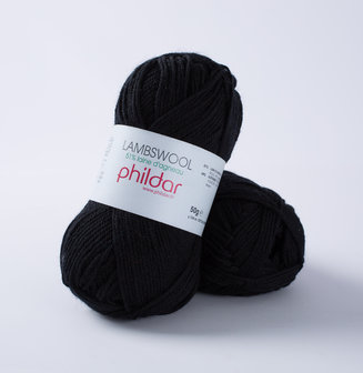 Phildar Lambswool 1200 Noir