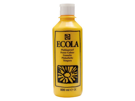 Ecola (Talens Plakkaatverf) 500 ml nr. 202 OranjeGeel