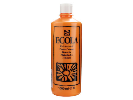 Ecola (Talens Plakkaatverf) 1000 ml nr. 235 Oranje