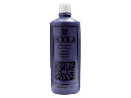 Ecola (Talens Plakkaatverf) 1000 ml nr. 508 PruisischBlauw