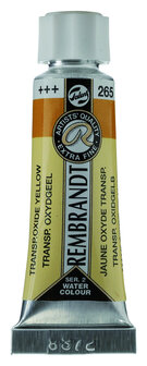 Rembrandt Aquarelverf tube 5 ml  265 TransparantOxydGeel 