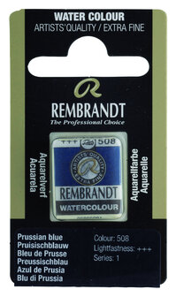 Rembrandt Aquarelverf napje  508 PrussischBlauw