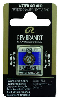 Rembrandt Aquarelverf napje  503 Outremer(FransUltramarijn)