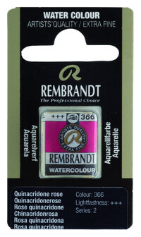 Rembrandt Aquarelverf napje  366 QuinacrodneRose