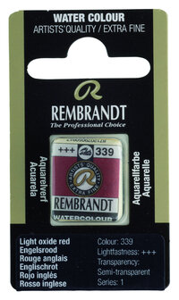 Rembrandt Aquarelverf napje  339 EngelsRood