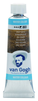 Van Gogh Aquarelverf tube 10 ml 803 Donker Goud