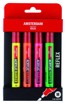 Amsterdam Acryl Marker 4mm set Reflex