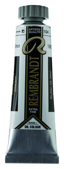 Rembrandt Olieverf tube 15 ml  104 ZinkWit