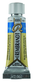 Rembrandt Aquarelverf tube 5 ml 535 CeruleumBlauw (Phtalo) 