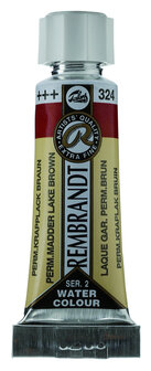 Rembrandt Aquarelverf tube 5 ml  324 PermanentKraplak Bruin 