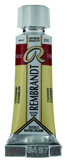 Rembrandt Aquarelverf tube 5 ml  318 Karmijn 