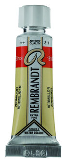 Rembrandt Aquarelverf tube 5 ml  311 Vermiljoen 