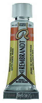 Rembrandt Aquarelverf tube 5 ml  224 NapelsGeel Rood 