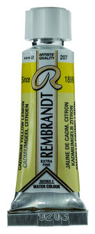 Rembrandt Aquarelverf tube 5 ml  207 Cadmium Geel/Citroen 