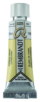 Rembrandt Aquarelverf tube 5 ml  108 Chinees Wit 