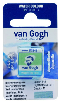 Van Gogh Aquarelverf napje  848 InterferenceGreen