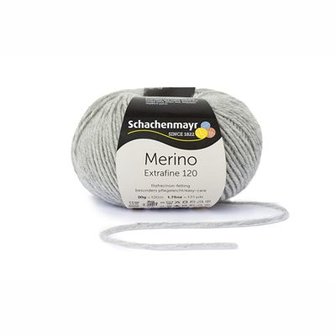 SMC  Merino120 extra fine  190 Grijs