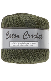 LY Coton Crochet 10 072 DonkerGroen