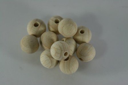 Houten kralen 12MM