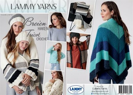 Lammy Yarns nr. 59 Breien Haken 