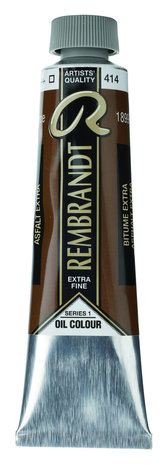 Rembrandt Olieverf tube 40 ml  414 Asfalt (Bitume)