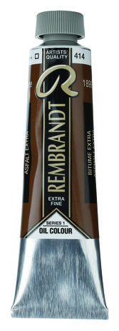 Rembrandt Olieverf tube 40 ml  414 Asfalt (Bitume)