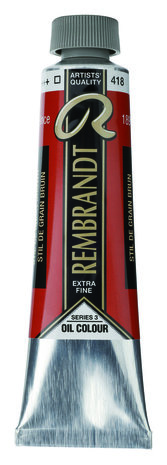 Rembrandt Olieverf tube 40 ml  418 Stil De Grain Bruin