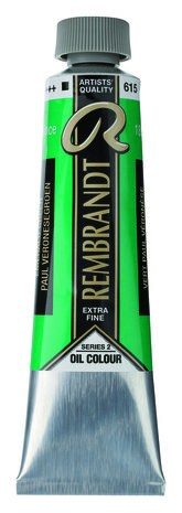 Rembrandt Olieverf tube 40 ml  615 Paul VeroneseGroen (Emerald Green)