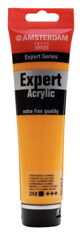 Amsterdam Acrylverf Expert tube 150 ml 210 Cadmium geel donker