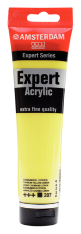 Amsterdam Acrylverf Expert tube 150 ml 207 Cadmium geel citroen