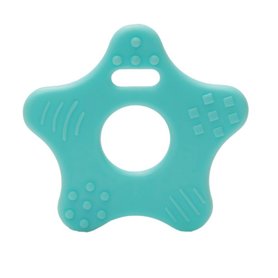 Bijtring Ster kaart a 2 stuks LichtGroen