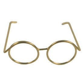 Durable Metalen brilletje voor Amigurumi 35mm zak à 5 stks - Kleur Goud