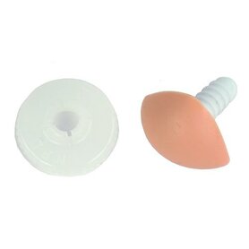 Durable Veiligheidsneus soft 12 mm zalmroze kaart à 5 stuks 