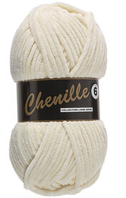 Lammy Chenille 6 kleur 16 Ivory