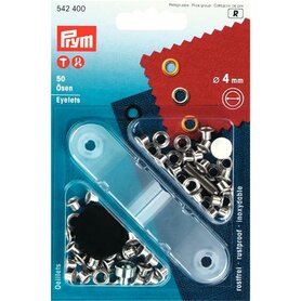 Prym Ringen MS 4,0 mm zilverkleurig 